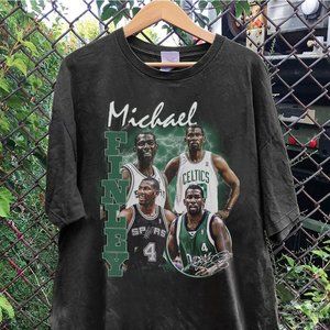 Vintage 90s Graphic Style Michael Finley T-shirt, Michael Fi